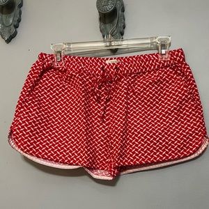 J Crew XS pink drawstring shorts